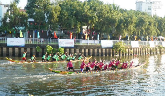 Ghe ngo có hình thù tựa con rắn Naga, mình thon, thoai thoải về phía trước, đầu uốn cong và hơi thấp hơn sau lái một chút, có nhiều khoang