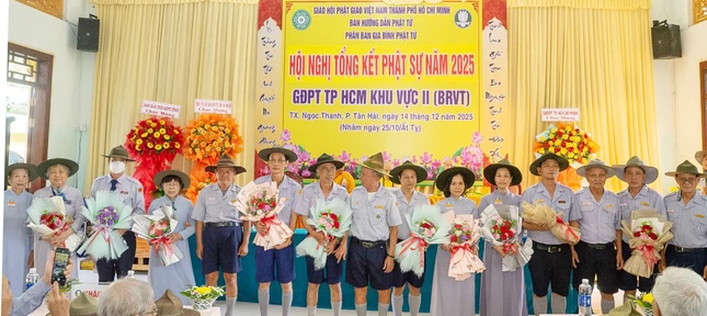 Chúc mừng huynh trưởng của khu vực II đã được Gia đình Phật tử Trung ương xét tân thăng cấp Tấn trong năm 2025