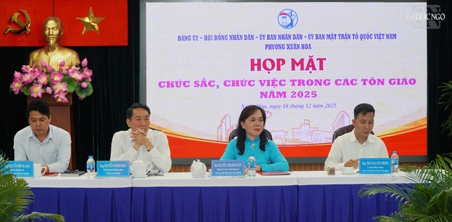 Lãnh đạo Đảng ủy, Hội đồng Nhân dân, Ủy ban Nhân dân, Ủy ban MTTQVN P.Xuân Hòa