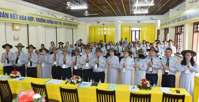 Ra mắt toàn thể thành viên Phân ban Gia đình Phật tử tỉnh sau sáp nhập