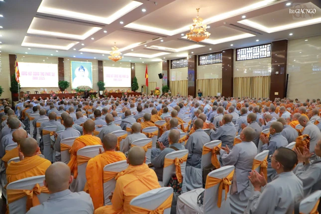 Phân ban Ni giới TP.HCM tổng kết công tác Phật sự năm 2025 tại Việt Nam Quốc Tự