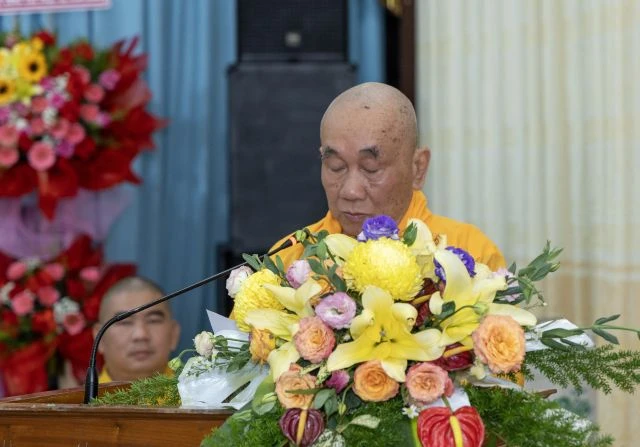 Hòa thượng Thích Thanh Tân cảm tạ Hòa thượng Thích Thanh Tân cảm tạ