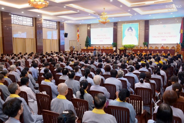 Ban Hoằng pháp và Ban Hướng dẫn Phật tử GHPGVN TP.HCM tổng kết công tác Phật sự năm 2025 tại Việt Nam Quốc Tự