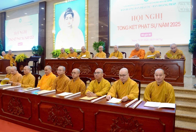 Chư tôn đức Ban Hoằng pháp và Ban Hướng dẫn Phật tử TP.HCM