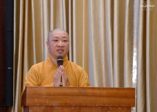 Thượng tọa Thích Thiện Thuận cảm tạ