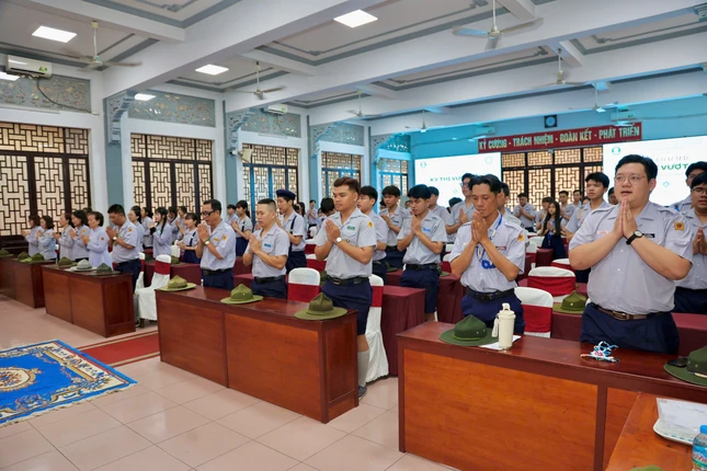 Lễ khai mạc kỳ thi vượt bậc đoàn sinh