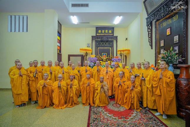 Tưởng niệm Đại tường Trưởng lão Hòa thượng Thích Hiển Tu tại chùa Phật học Xá Lợi