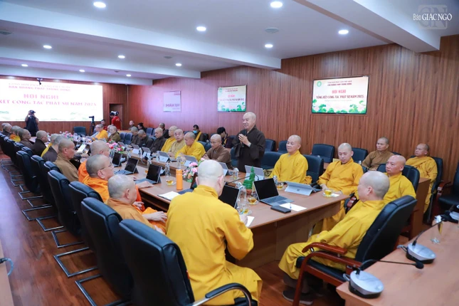 Hòa thượng Thích Nhựt Hỷ, Phó ban Hoằng pháp T.Ư, Trưởng ban Hoằng pháp Phật giáo TP.HCM thông tin về các hoạt động hoằng pháp đầu Xuân Bính Ngọ