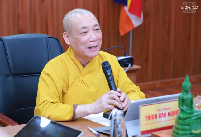 Hòa thượng Thích Bảo Nghiêm phát biểu khai mạc