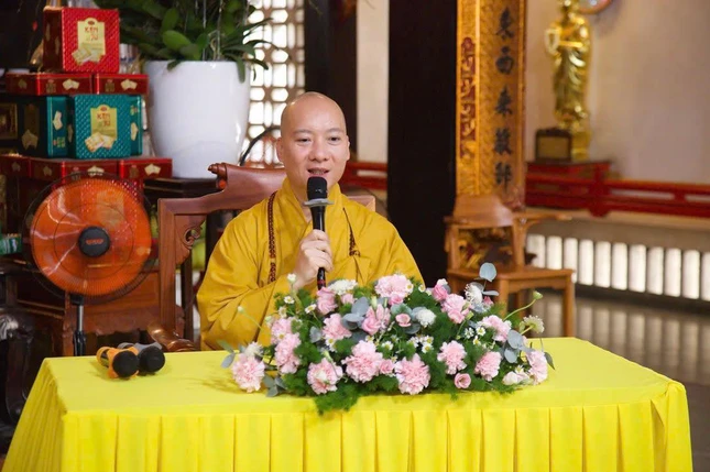 Thượng tọa Thích Nguyên Các nói về ý nghĩa quy y Tam bảo