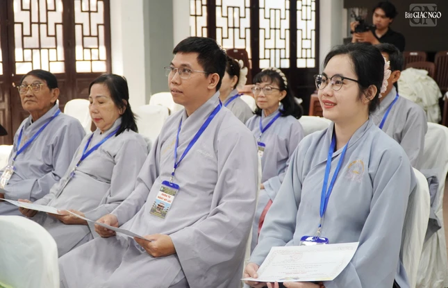 Phật tử bày tỏ niềm hoan hỷ và tha thiết mong mỏi được tiếp tục tham gia các khóa tu để nuôi lớn chí nguyện tu học của mình