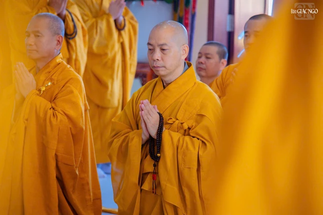 Thượng tọa Thích Quang Thạnh là người đại diện chịu trách nhiệm quản lý điểm sinh hoạt tôn giáo tập trung tịnh xá Phước Sơn