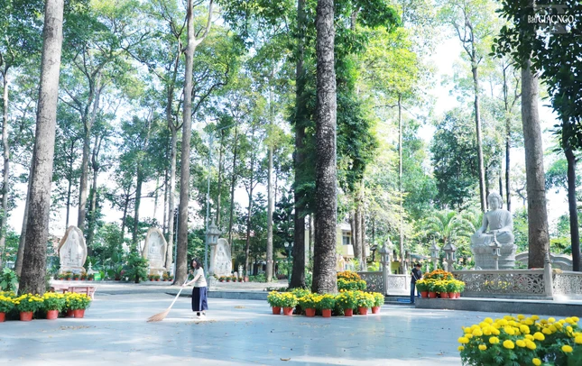 Từ năm 2017-2019, chùa trùng tu quảng trường Phật lớn, bảo tháp Phật nhập Niết-bàn, Bồ-đề Phật cảnh theo kiến trúc Thái Lan