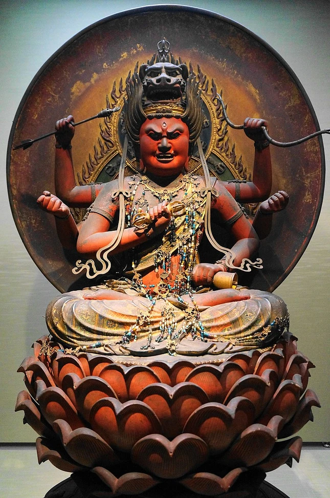 Ái Nhiễm Minh vương/Ragaraja (Aizen Myoo) thế kỷ XIII, Nhật Bản