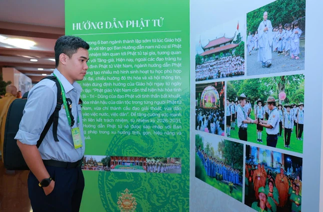 Phật tử Giác Minh - Ảnh: Trung Thắng