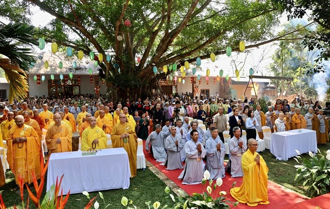 Quang cảnh buổi lễ