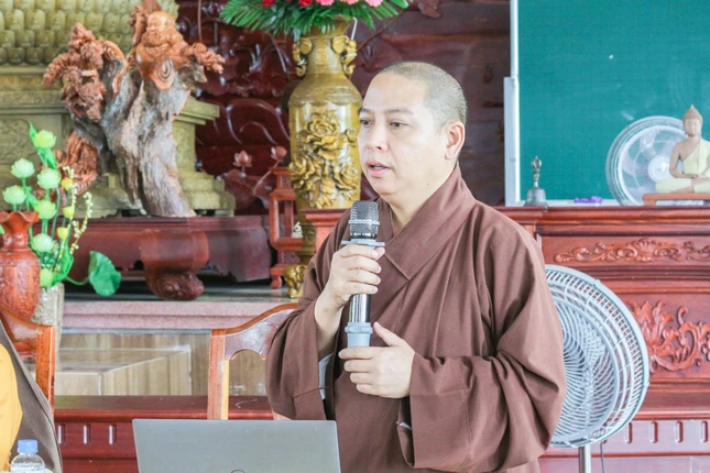 Đại đức Thích Quảng Pháp triển khai kế hoạch