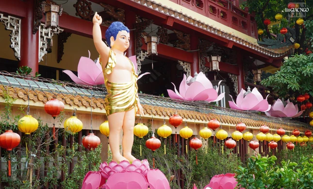 Đại lễ Phật đản Phật lịch 2570 tại chùa Pháp Hoa diễn ra ngày 15-4 Âm lịch