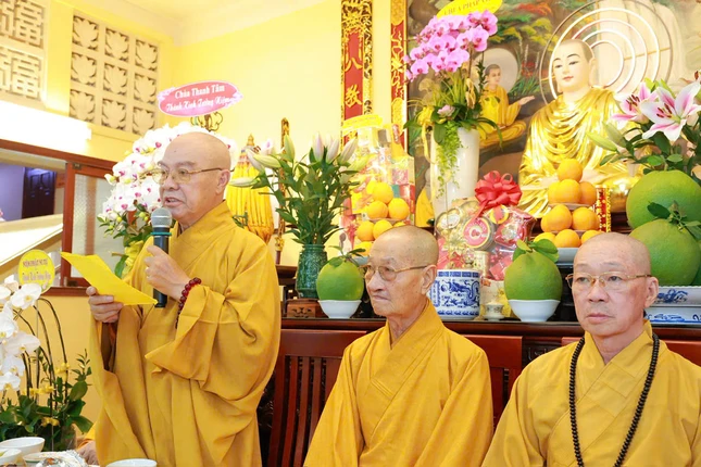 Hòa thượng Thích Nhựt Hỷ đạo từ chứng minh Hòa thượng Thích Nhựt Hỷ đạo từ chứng minh