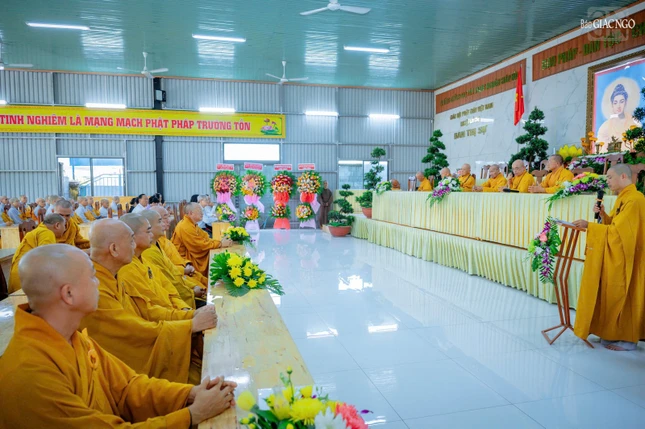 Khai giảng khóa an cư tại chùa Pháp Thành