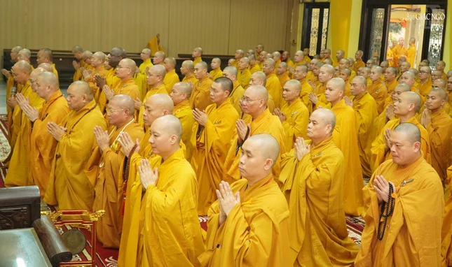 Năm nay, tại chùa Vĩnh nghiêm có 210 hành giả an cư
