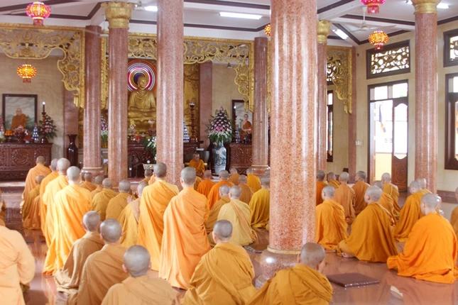 Có 72 hành giả an cư tại tịnh xá Ngọc Quang Có 72 hành giả an cư tại tịnh xá Ngọc Quang