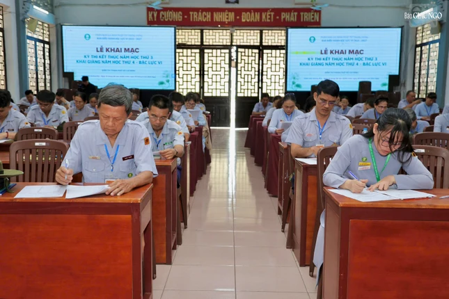 Thi kết thúc năm 3 bậc Lực VI Thi kết thúc năm 3 bậc Lực VI