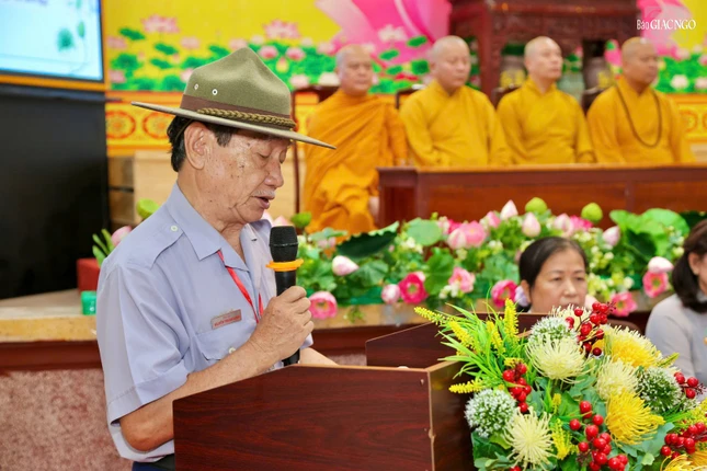 Huynh trưởng Thị Cư - Nguyễn Thanh Minh phát biểu khai mạc Huynh trưởng Thị Cư - Nguyễn Thanh Minh phát biểu khai mạc
