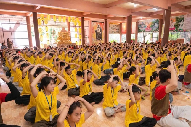 Có hơn 300 tu sinh tham dự khóa tu Có hơn 300 tu sinh tham dự khóa tu