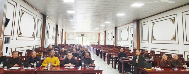 Chư tôn đức đóng góp ý kiến về công tác tổ chức đại hội