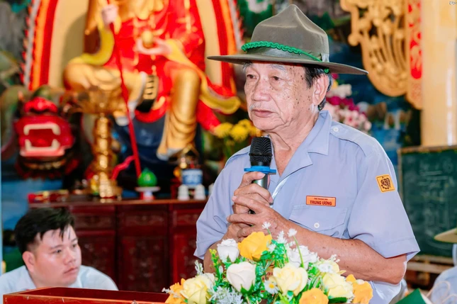 Huynh trưởng Thị Cư phát biểu Huynh trưởng Thị Cư phát biểu