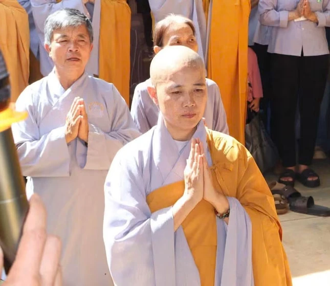 Sư cô Thích nữ Chơn Ngân trụ trì niệm Phật đường Phước Chánh Sư cô Thích nữ Chơn Ngân trụ trì niệm Phật đường Phước Chánh