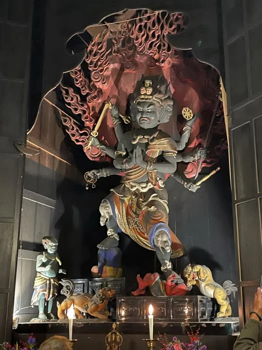 Daigensui Myoo, chùa Jikoh-in, Toyama, Nhật Bản Daigensui Myoo, chùa Jikoh-in, Toyama, Nhật Bản
