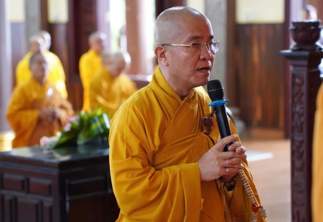 Thượng tọa Hóa chủ trường hạ chùa Pháp Hoa