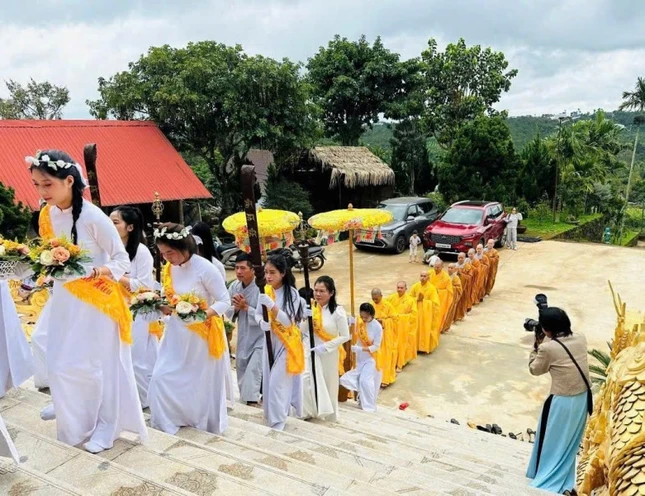 Lễ Vu lan tại chùa Thiện Hòa