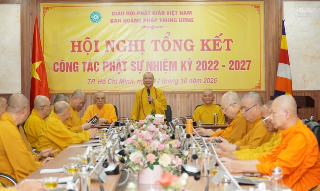 Hòa thượng Trưởng ban Hoằng pháp Trung ương phát biểu khai mạc