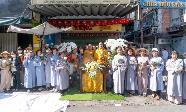 Hướng án được chùa Bửu Đà thiết trí