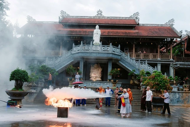 Thực hành sử dụng phương tiện chữa cháy