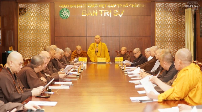 Thượng tọa Thích Nhuận Trí phát biểu khai mạc