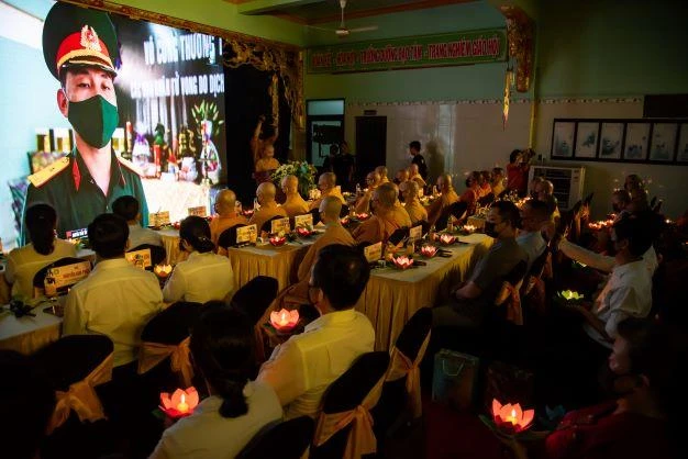 Chư tôn đức Tăng Ni tham dự đại lễ, cùng xem lại những thước phim lịch sừ