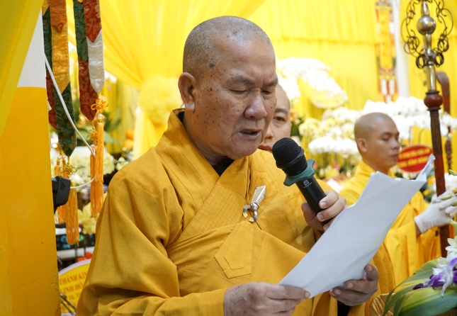 Hòa thượng Thích Thiện Ngộ cảm tạ