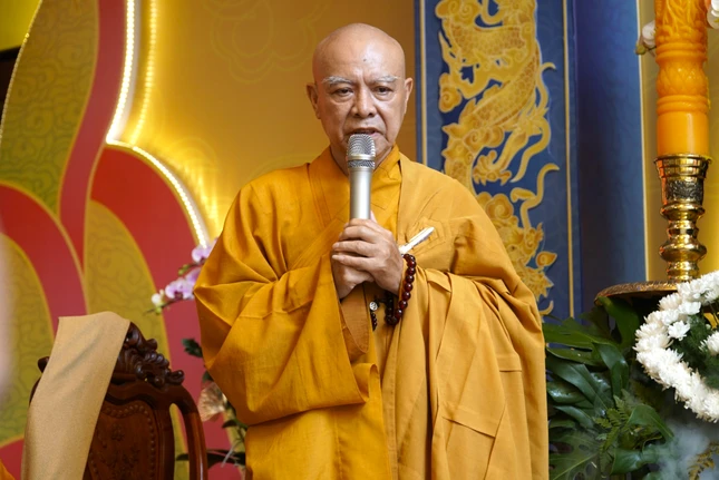 Hòa thượng Thích Nhật Hỷ ban đạo từ