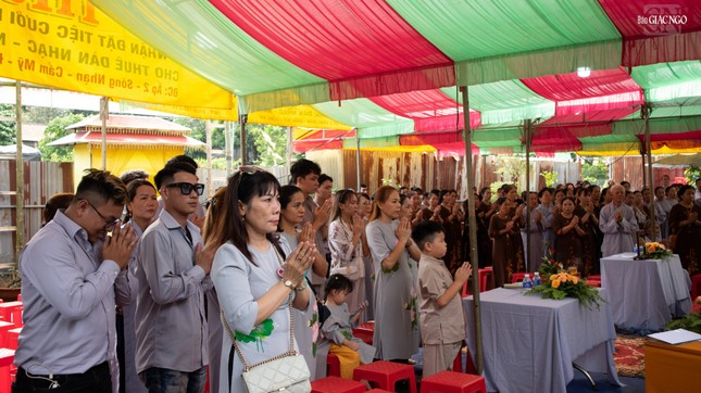 Lần đầu tiên Đại lễ Phật đản được tổ chức tại đạo tràng Từ Nguyên có đông Phật tử tham dự