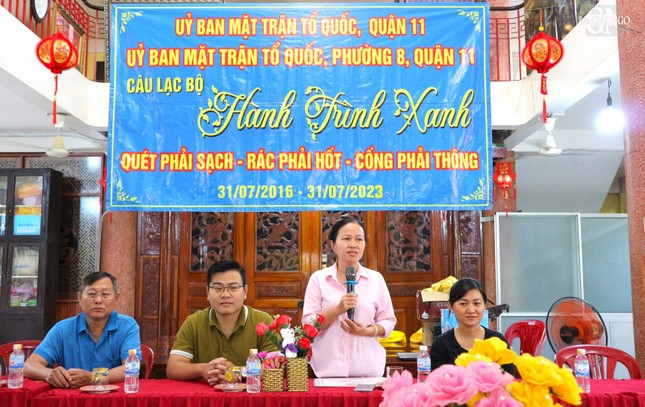 Bà Lê Thị Thu Vân phát biểu Bà Lê Thị Thu Vân phát biểu