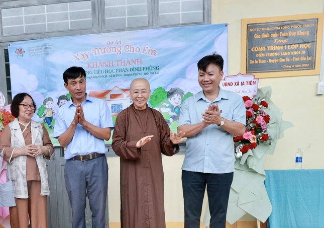 Trường Tiểu học Phan Đình Phùng, điểm trường thuộc vùng sâu, vùng xa của xã Ia Tiêm