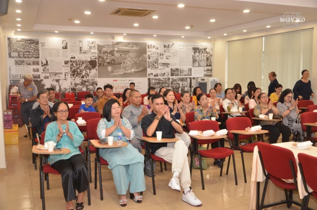 Ấm áp buổi họp mặt đầu Xuân Giáp Thìn tại Báo Giác Ngộ ảnh 3