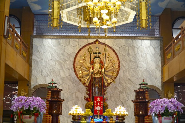 Chánh điện chùa Thảo Đường - nơi diễn ra pháp hội Dược Sư Xuân Giáp Thìn 2024