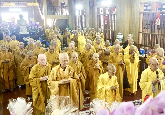 Lễ tưởng niệm Tổ Khánh Anh diễn ra trang nghiêm