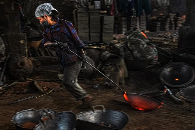 Nghề đúc gang tại Hải Nhiếp ảnh