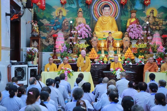 Hòa thượng Thích Duy Trấn đã triển khai nội dung, quy chế kỳ thi giáo lý đến Phật tử Hòa thượng Thích Duy Trấn đã triển khai nội dung, quy chế kỳ thi giáo lý đến Phật tử